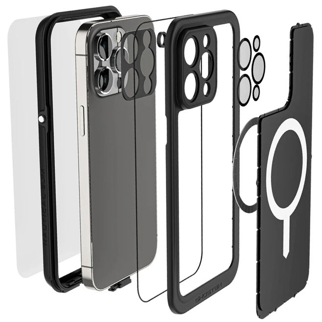 Shop and buy Ghostek Nautical Slim Waterproof Case iPhone 14 Pro Max(2022) MagSafe Compatible| KURUMIZ online with great deals and sales prices with fast and safe shipping. KURUMIZ is the largest Singapore official authorised retailer for the largest collection of mobile premium accessories.
