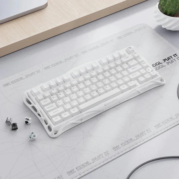 Shop and buy GravaStar Mercury K1 Lite 75% Wireless Mechanical Gaming Keyboard| KURUMIZ online with great deals and sales prices with fast and safe shipping. KURUMIZ is the largest Singapore official authorised retailer for the largest collection of mobile premium accessories.