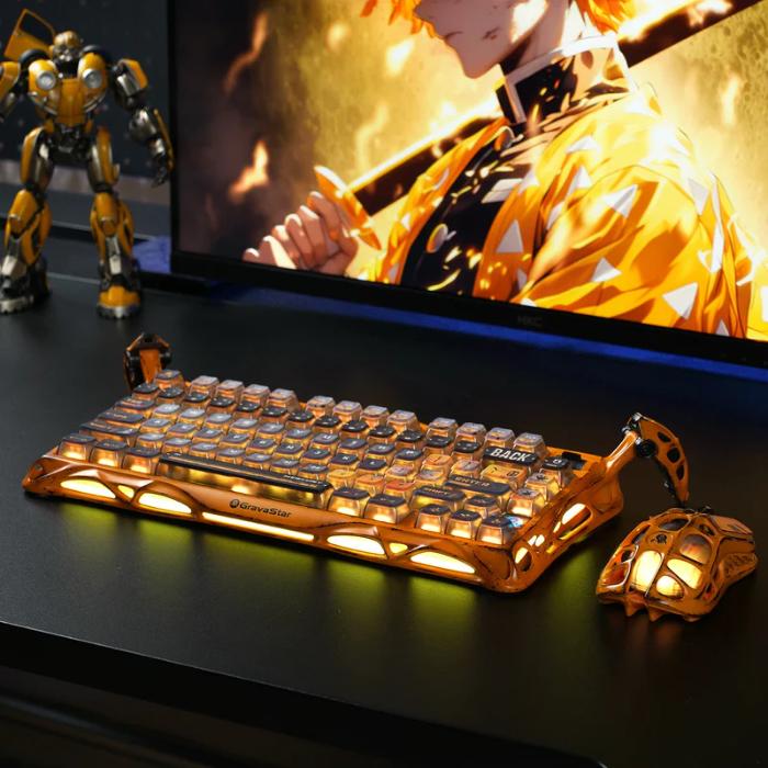 GravaStar Mercury K1 Pro 75% Wireless Mechanical Gaming Keyboard Special Edition