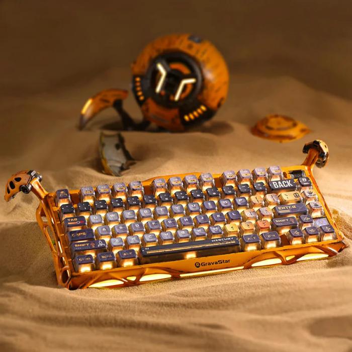 GravaStar Mercury K1 Pro 75% Wireless Mechanical Gaming Keyboard Special Edition