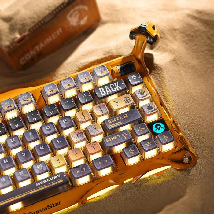 GravaStar Mercury K1 Pro 75% Wireless Mechanical Gaming Keyboard Special Edition