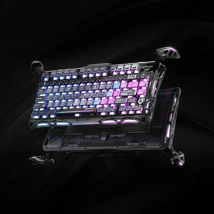 Shop and buy GravaStar Mercury K1 Pro 75% Wireless Mechanical Gaming Keyboard| KURUMIZ online with great deals and sales prices with fast and safe shipping. KURUMIZ is the largest Singapore official authorised retailer for the largest collection of mobile premium accessories.