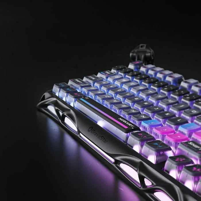Shop and buy GravaStar Mercury K1 Pro 75% Wireless Mechanical Gaming Keyboard| KURUMIZ online with great deals and sales prices with fast and safe shipping. KURUMIZ is the largest Singapore official authorised retailer for the largest collection of mobile premium accessories.