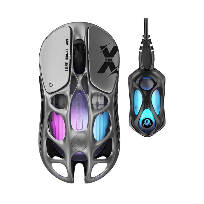 Shop and buy GravaStar Mercury XPro Wireless Gaming Mouse + 8K Dongle| KURUMIZ online with great deals and sales prices with fast and safe shipping. KURUMIZ is the largest Singapore official authorised retailer for the largest collection of mobile premium accessories.