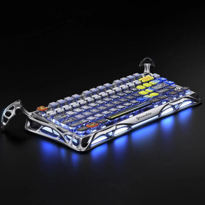 GravaStar Mercury K1 Pro 75% Wireless Mechanical Gaming Keyboard