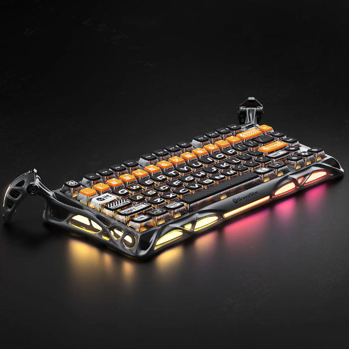 GravaStar Mercury K1 Pro 75% Wireless Mechanical Gaming Keyboard