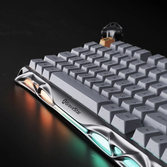 Shop and buy GravaStar Mercury K1 Pro 75% Wireless Mechanical Gaming Keyboard| KURUMIZ online with great deals and sales prices with fast and safe shipping. KURUMIZ is the largest Singapore official authorised retailer for the largest collection of mobile premium accessories.