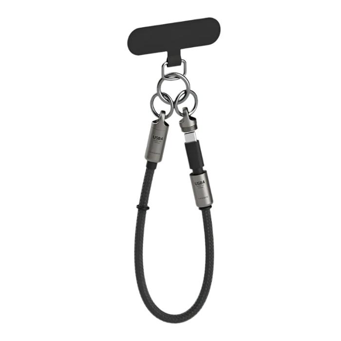 Shop and buy HAGIBIS GS200 240W USB4 Full Function Wrist Lanyard Cable| KURUMIZ online with great deals and sales prices with fast and safe shipping. KURUMIZ is the largest Singapore official authorised retailer for the largest collection of mobile premium accessories.