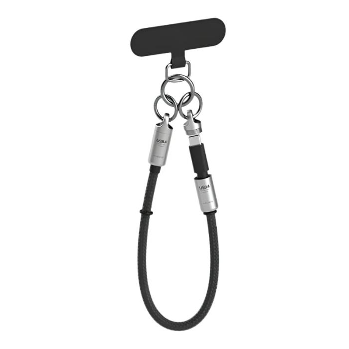 Shop and buy HAGIBIS GS200 240W USB4 Full Function Wrist Lanyard Cable| KURUMIZ online with great deals and sales prices with fast and safe shipping. KURUMIZ is the largest Singapore official authorised retailer for the largest collection of mobile premium accessories.