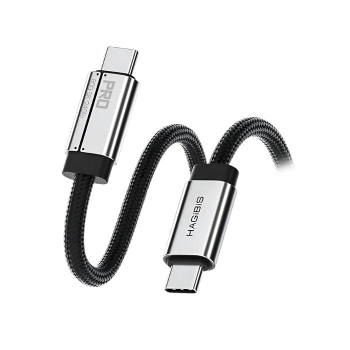 Shop and buy HAGIBIS UC4X 240W USB-C Full Function Fast Charging Cable| KURUMIZ online with great deals and sales prices with fast and safe shipping. KURUMIZ is the largest Singapore official authorised retailer for the largest collection of mobile premium accessories.