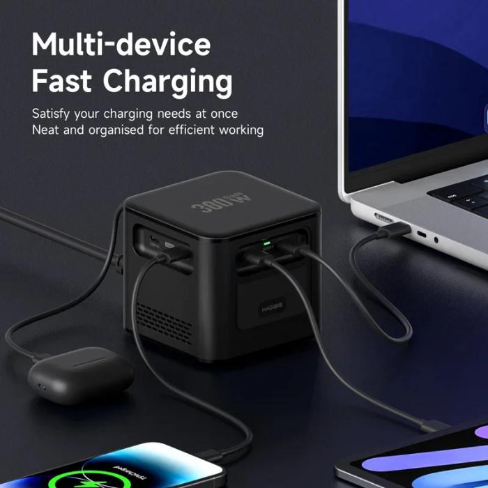 Shop and buy HAGIBIS PD380 380W GaN 8-Port Charger (UK Plug)| KURUMIZ online with great deals and sales prices with fast and safe shipping. KURUMIZ is the largest Singapore official authorised retailer for the largest collection of mobile premium accessories.