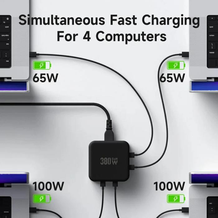 Shop and buy HAGIBIS PD380 380W GaN 8-Port Charger (UK Plug)| KURUMIZ online with great deals and sales prices with fast and safe shipping. KURUMIZ is the largest Singapore official authorised retailer for the largest collection of mobile premium accessories.