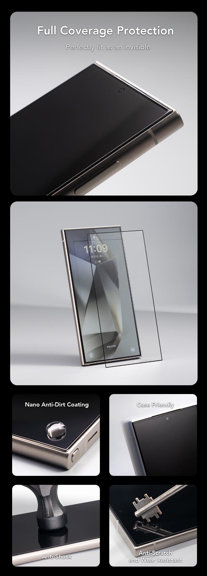Shop and buy HODA Full Coverage Tempered Glass Screen Protector Samsung Galaxy S25 Ultra (2025)| KURUMIZ online with great deals and sales prices with fast and safe shipping. KURUMIZ is the largest Singapore official authorised retailer for the largest collection of mobile premium accessories.