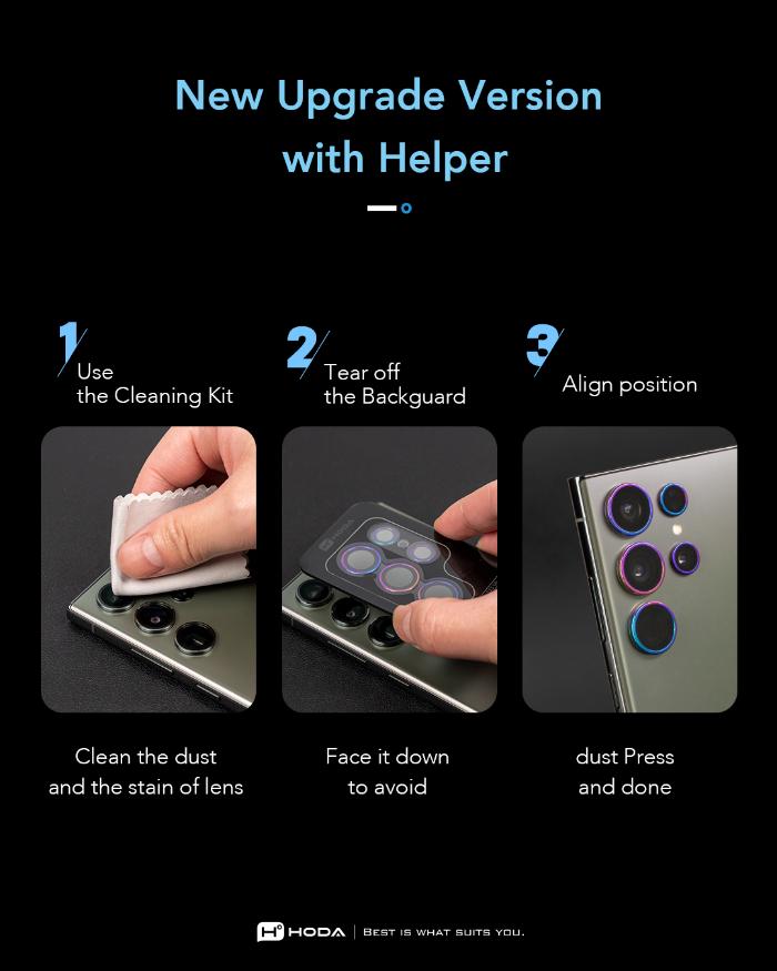 Shop and buy HODA Sapphire Lens Protector Samsung Galaxy S25 Ultra (2025)| KURUMIZ online with great deals and sales prices with fast and safe shipping. KURUMIZ is the largest Singapore official authorised retailer for the largest collection of mobile premium accessories.