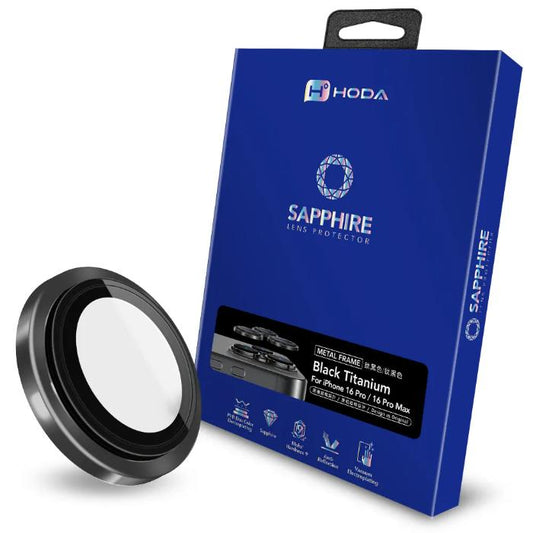 Shop and buy HODA Sapphire Lens Protector for iPhone 16 Pro/16 Pro Max (2024)| KURUMIZ online with great deals and sales prices with fast and safe shipping. KURUMIZ is the largest Singapore official authorised retailer for the largest collection of mobile premium accessories.