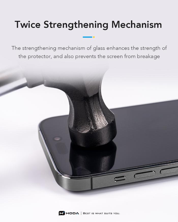 Shop and buy HODA Full Coverage Tempered Glass Screen Protector iPhone 15/16 (2023/2024)| KURUMIZ online with great deals and sales prices with fast and safe shipping. KURUMIZ is the largest Singapore official authorised retailer for the largest collection of mobile premium accessories.