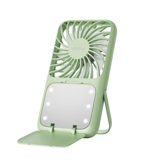 Shop and buy IDMIX F6 Portable Handheld Makeup Mirror Fan 1800mAh| KURUMIZ online with great deals and sales prices with fast and safe shipping. KURUMIZ is the largest Singapore official authorised retailer for the largest collection of mobile premium accessories.