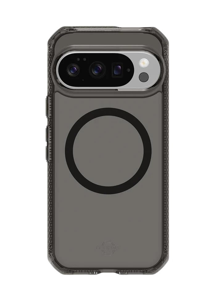 Smoke ITSKINS Hybrid R Vapor Magnetic Case for Google Pixel 10 Pro XL (2025) on a white background