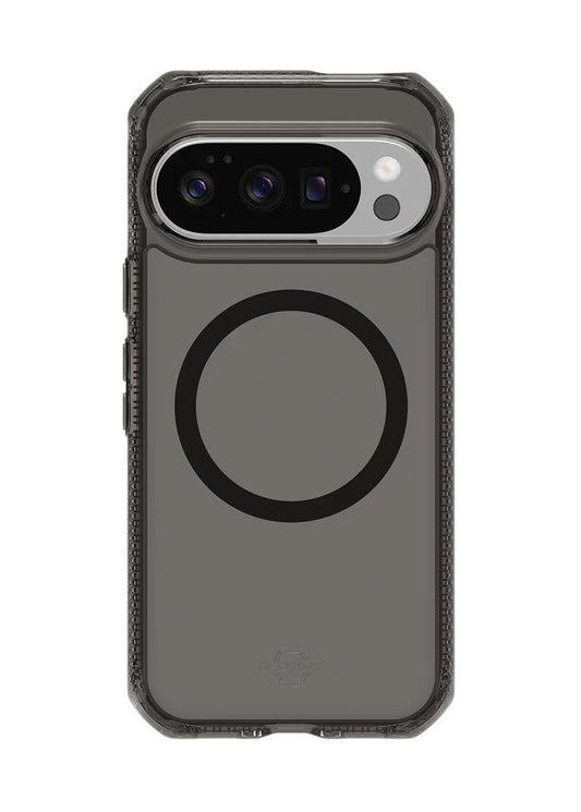 Smoke ITSKINS Hybrid R Vapor Magnetic Case for Google Pixel 10 Pro XL (2025) on a white background