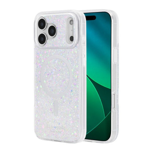 Kate Spade New York Chunky Glitter Magnetic Case for iPhone 17 Pro 6.3" (2025)
