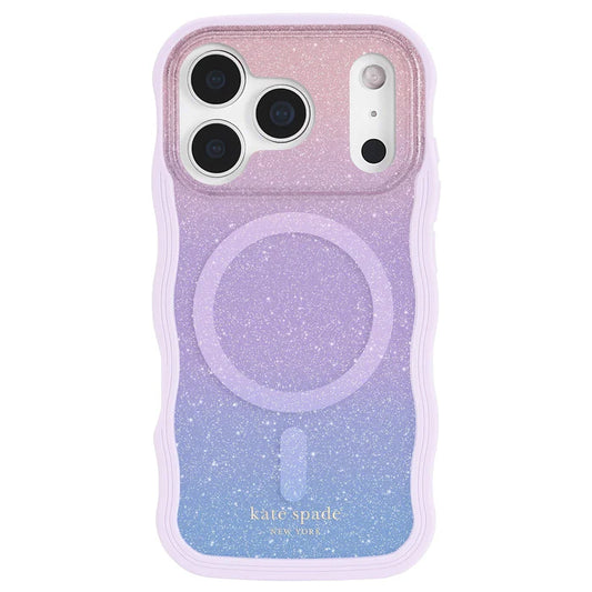 Kate Spade New York Wavy Nightfall Magnetic Case for iPhone 17 Pro 6.3" (2025)