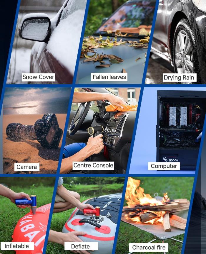 Shop and buy KiCA Turbo Boost & Portable Jet Fan 2S with 117,000 RPM Wind Speed| KURUMIZ online with great deals and sales prices with fast and safe shipping. KURUMIZ is the largest Singapore official authorised retailer for the largest collection of mobile premium accessories.