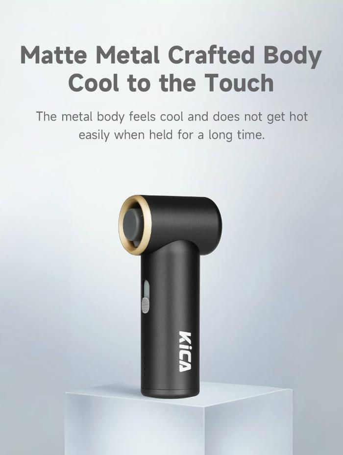 Shop and buy KiCA Ultra-Compact & Portable Jet Fan Mini with 14Hrs Long Time Battery| KURUMIZ online with great deals and sales prices with fast and safe shipping. KURUMIZ is the largest Singapore official authorised retailer for the largest collection of mobile premium accessories.