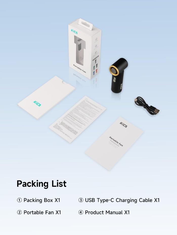 Shop and buy KiCA Ultra-Compact & Portable Jet Fan Mini with 14Hrs Long Time Battery| KURUMIZ online with great deals and sales prices with fast and safe shipping. KURUMIZ is the largest Singapore official authorised retailer for the largest collection of mobile premium accessories.