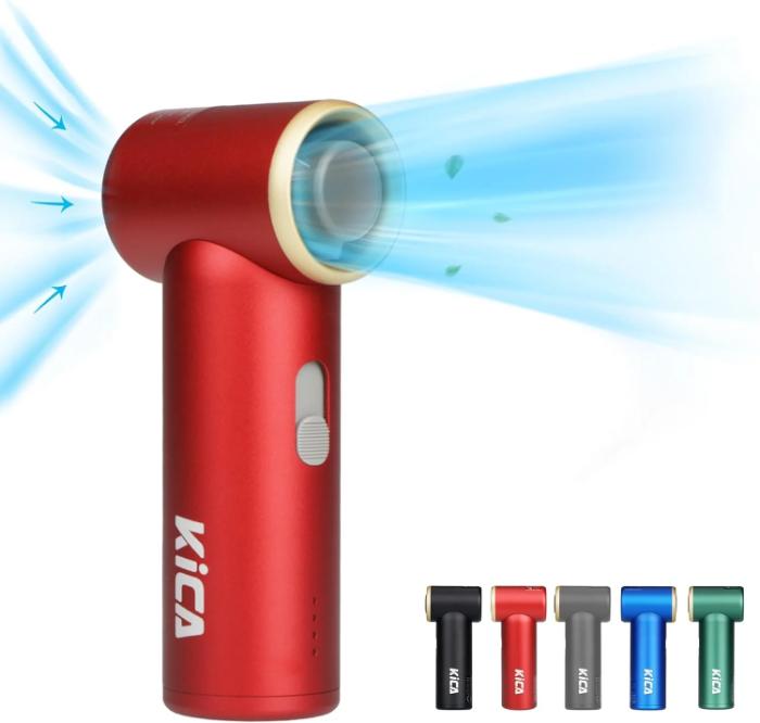 Shop and buy KiCA Ultra-Compact & Portable Jet Fan Mini with 14Hrs Long Time Battery| KURUMIZ online with great deals and sales prices with fast and safe shipping. KURUMIZ is the largest Singapore official authorised retailer for the largest collection of mobile premium accessories.
