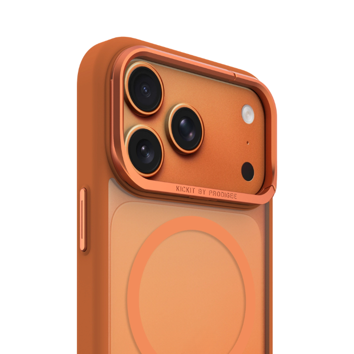 PRODIGEE KickIt Protection Case for iPhone 17 Pro Max (2025) with Stand