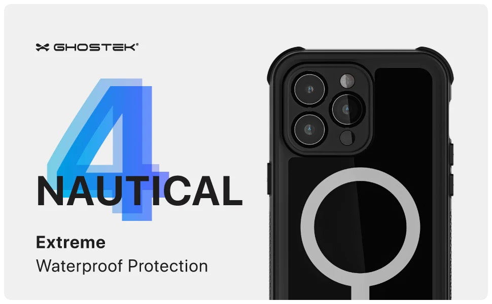 Shop and buy Ghostek Nautical 4 Extreme Waterproof Case iPhone 15 Pro (2023) Belt Clip| KURUMIZ online with great deals and sales prices with fast and safe shipping. KURUMIZ is the largest Singapore official authorised retailer for the largest collection of mobile premium accessories.
