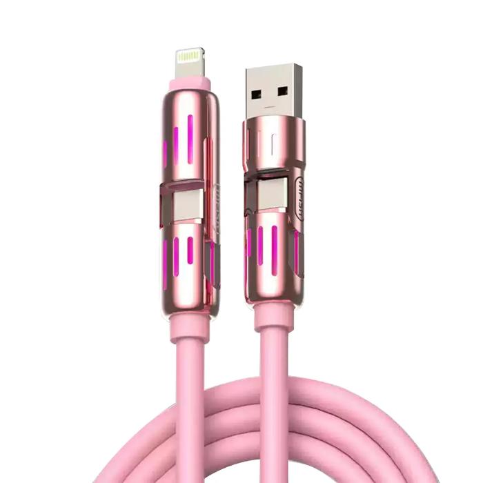 Shop and buy MFISH Armored Dragon 4-in-1 240W Fast Charging Cable 2m| KURUMIZ online with great deals and sales prices with fast and safe shipping. KURUMIZ is the largest Singapore official authorised retailer for the largest collection of mobile premium accessories.