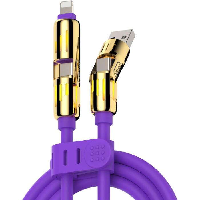 Shop and buy MFISH Armored Dragon 4-in-1 240W Fast Charging Cable 2m| KURUMIZ online with great deals and sales prices with fast and safe shipping. KURUMIZ is the largest Singapore official authorised retailer for the largest collection of mobile premium accessories.