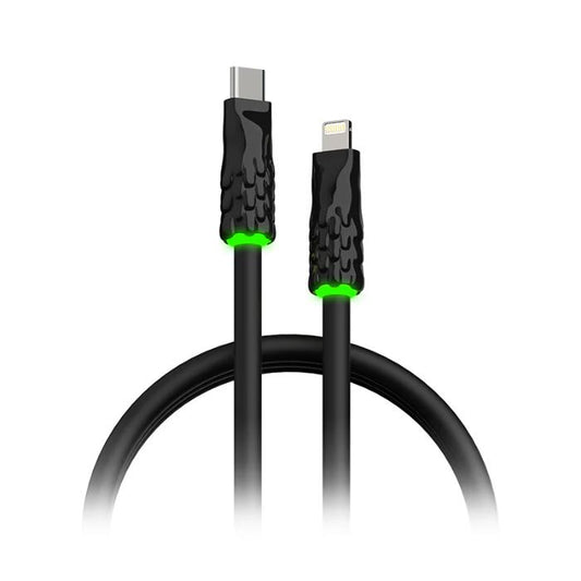 Shop and buy MFISH Colorful Dragon 30W Silicone Type-C to Lightning Data Cable| KURUMIZ online with great deals and sales prices with fast and safe shipping. KURUMIZ is the largest Singapore official authorised retailer for the largest collection of mobile premium accessories.