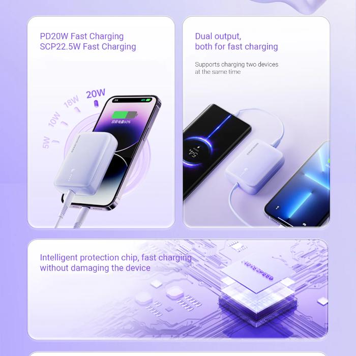 Shop and buy MOVESPEED YSPBQ10 22.5W 10000mAh Wireless Power Bank| KURUMIZ online with great deals and sales prices with fast and safe shipping. KURUMIZ is the largest Singapore official authorised retailer for the largest collection of mobile premium accessories.