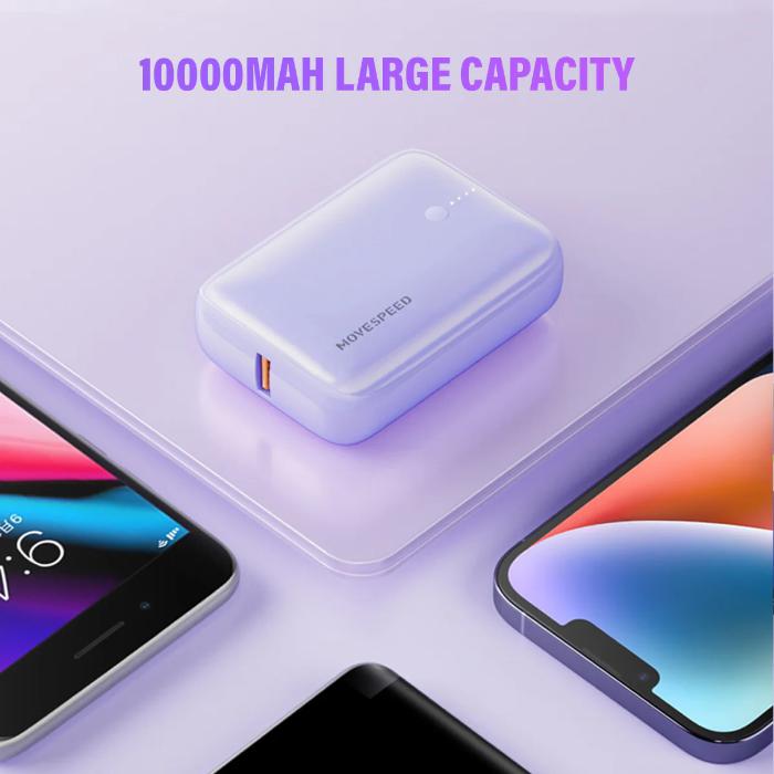 Shop and buy MOVESPEED YSPBQ10 22.5W 10000mAh Wireless Power Bank| KURUMIZ online with great deals and sales prices with fast and safe shipping. KURUMIZ is the largest Singapore official authorised retailer for the largest collection of mobile premium accessories.