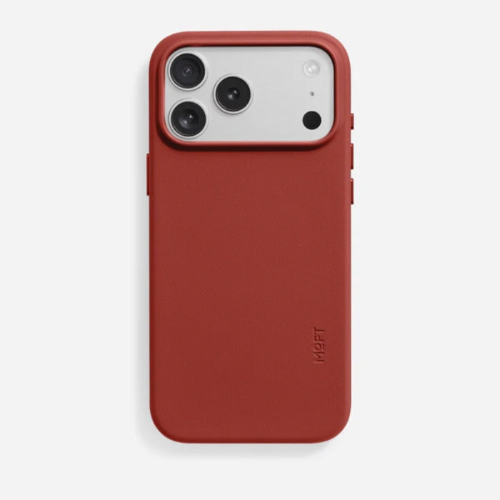 Moft Movas Leather Magnetic Snap Case for iPhone 17 Pro Max (2025)