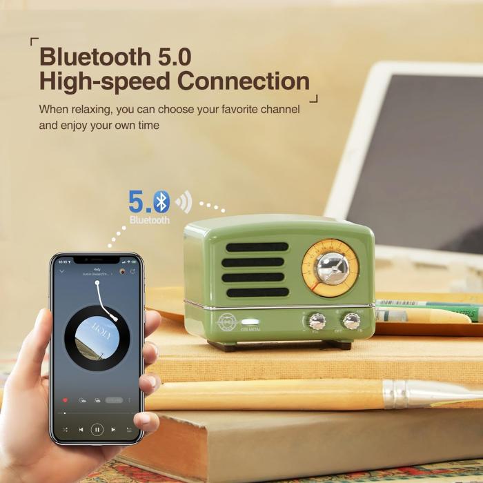 Muzen OTR Metal Series Gift-Box Portable Bluetooth Radio Speaker With Type-C