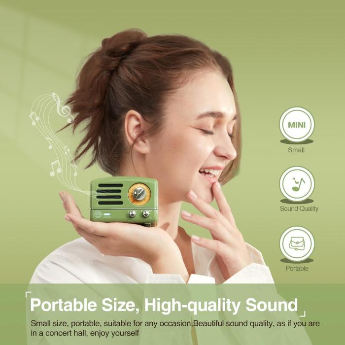Muzen OTR Metal Series Gift-Box Portable Bluetooth Radio Speaker With Type-C