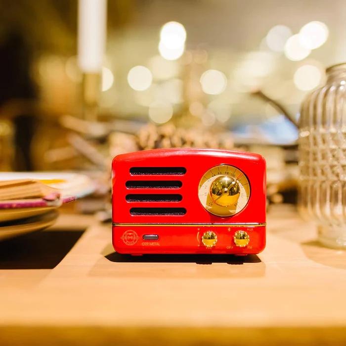 Muzen OTR Metal Series Gift-Box Portable Bluetooth Radio Speaker With Type-C