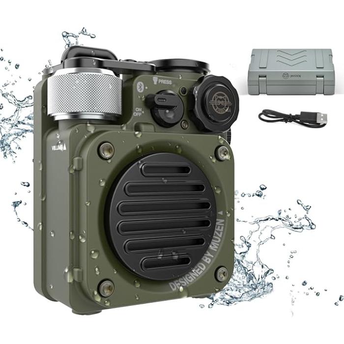 Shop and buy Muzen Wild Mini Series Portable Bluetooth Speaker| KURUMIZ online with great deals and sales prices with fast and safe shipping. KURUMIZ is the largest Singapore official authorised retailer for the largest collection of mobile premium accessories.