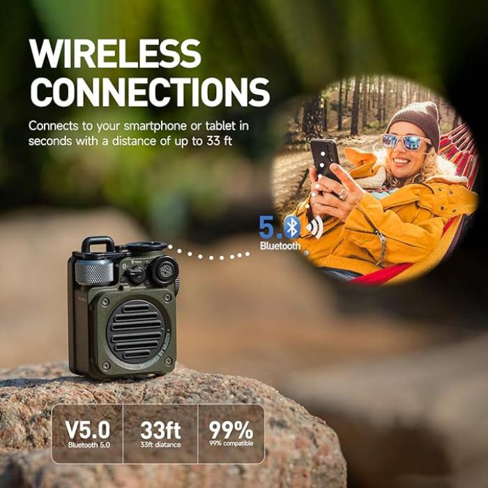 Shop and buy Muzen Wild Mini Series Portable Bluetooth Speaker| KURUMIZ online with great deals and sales prices with fast and safe shipping. KURUMIZ is the largest Singapore official authorised retailer for the largest collection of mobile premium accessories.
