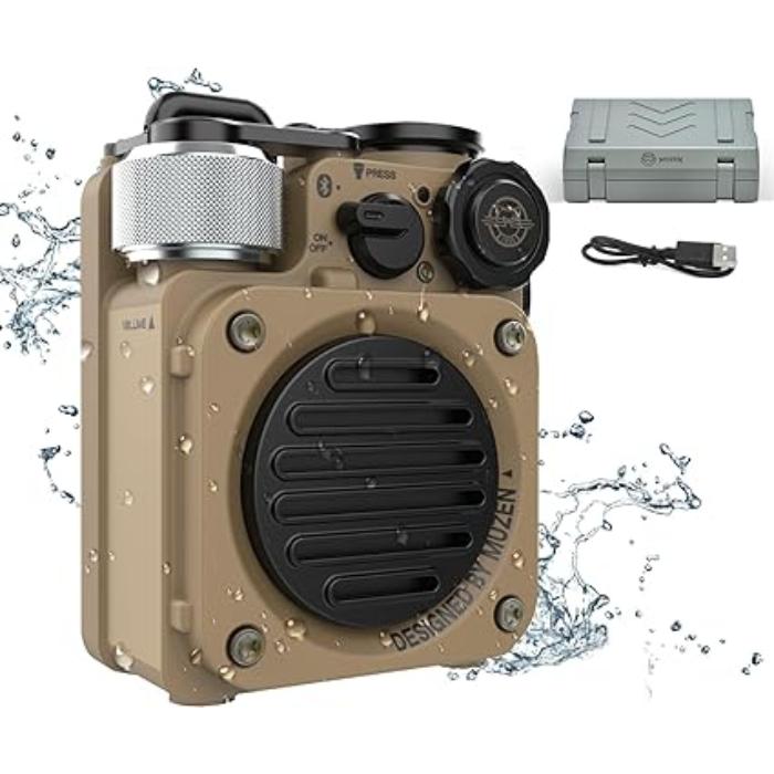 Shop and buy Muzen Wild Mini Series Portable Bluetooth Speaker| KURUMIZ online with great deals and sales prices with fast and safe shipping. KURUMIZ is the largest Singapore official authorised retailer for the largest collection of mobile premium accessories.