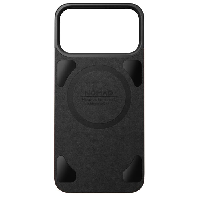 NOMAD Magnetic Leather Back Case for iPhone 17 Pro Max 6.9" (2025) by Horween® Leather