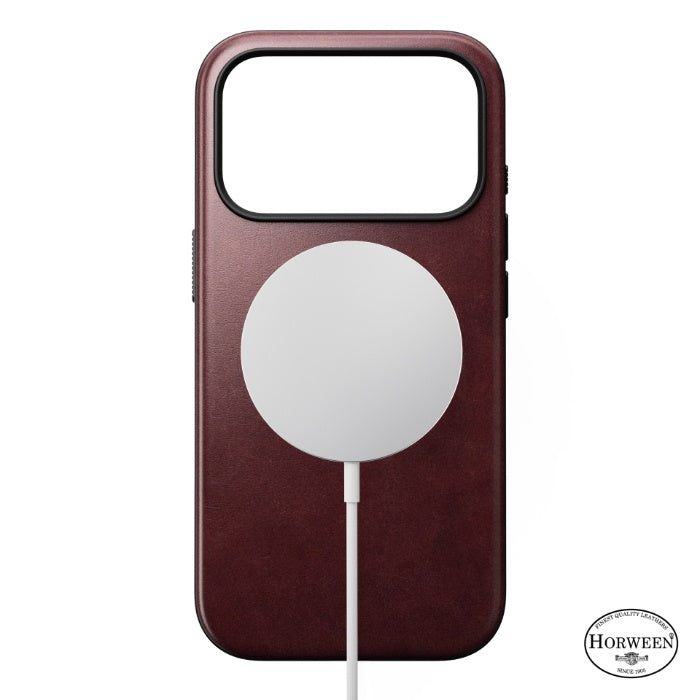 NOMAD Modern Leather Case for iPhone 17 Pro 6.3" (2025) by Horween® Leather