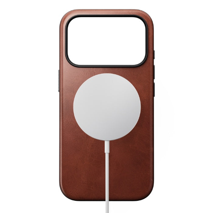 NOMAD Modern Leather Case for iPhone 17 Pro 6.3" (2025) by Horween® Leather