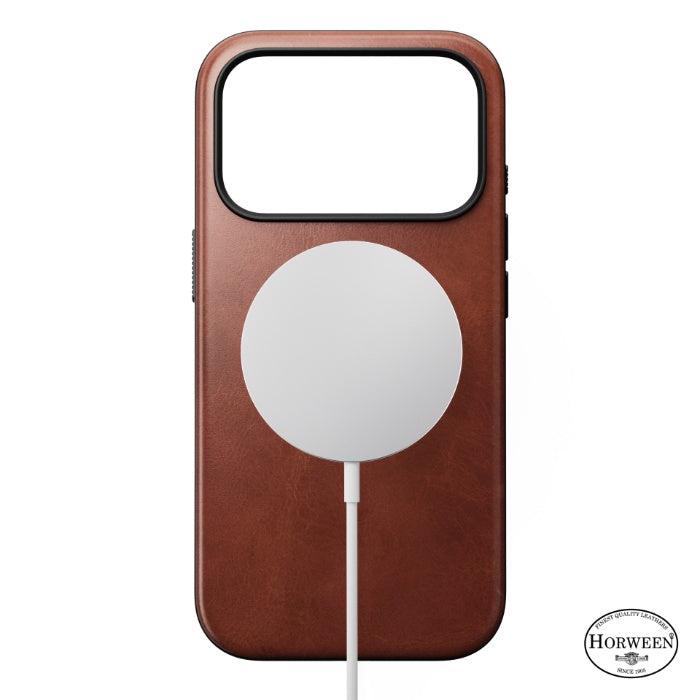 NOMAD Modern Leather Case for iPhone 17 Pro 6.3" (2025) by Horween® Leather