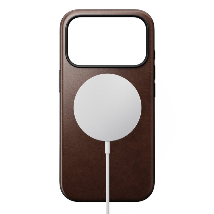 NOMAD Modern Leather Case for iPhone 17 Pro 6.3" (2025) by Horween® Leather