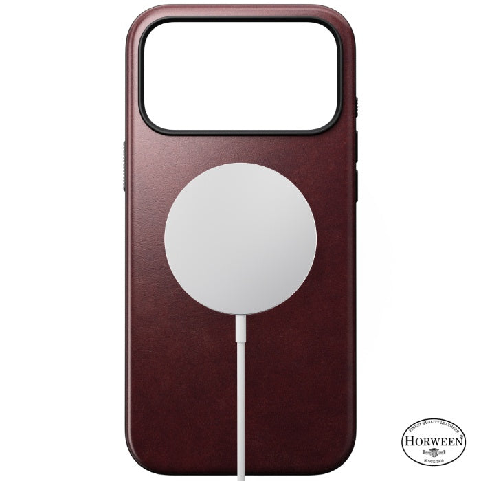 NOMAD Modern Leather Case for iPhone 17 Pro Max 6.9" (2025) by Horween® Leather