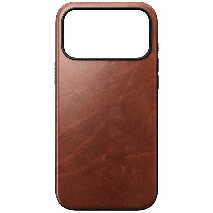 NOMAD Modern Leather Case for iPhone 17 Pro Max 6.9" (2025) by Horween® Leather
